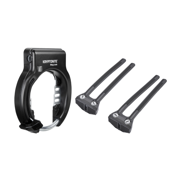 Kryptonite - Zamek ramowy do ramy RING LOCK (montaż z opaskami flexible mount)