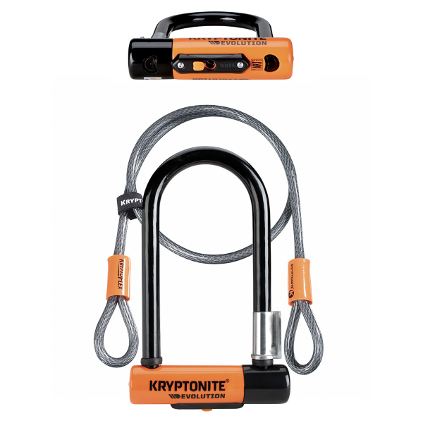 Kryptonite - Zamek U-Lock MINI-7 Z LINKĄ