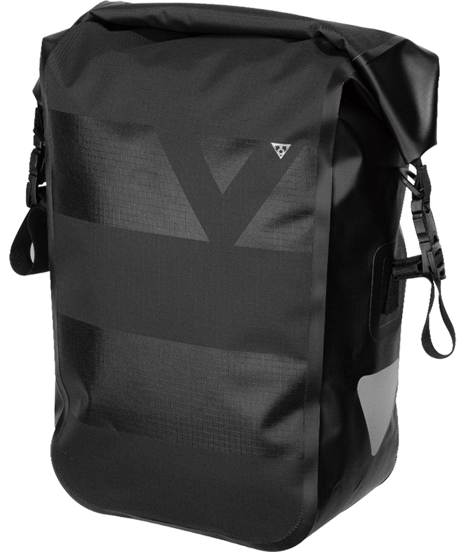 Topeak Pannier Drybag Side Bag (16 l) Waterproof Black with QuickClick System