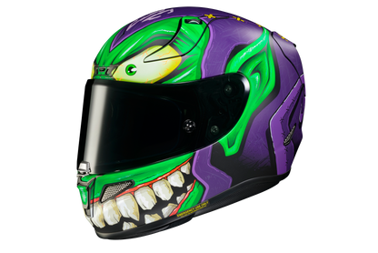 Hjc RPHA 11 Green Goblin Marvel helmet