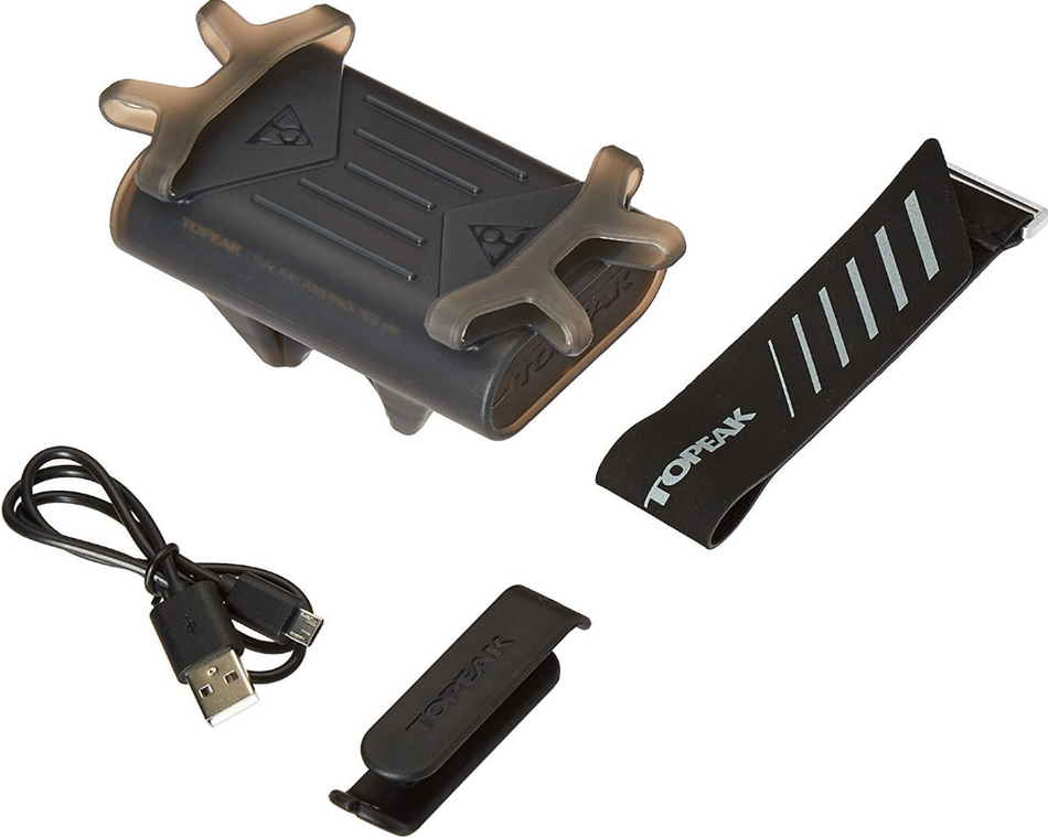 Smartphone mount with 7800 mAh Powerpack by Topeak