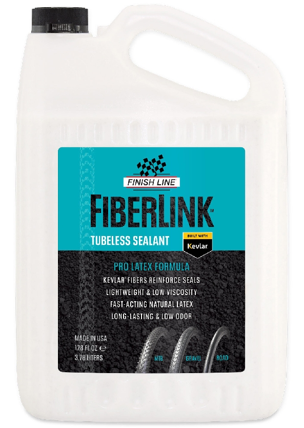 Płyn uszczelniający do opon bezdętkowych Finish Line Fiberlink 3.78L
