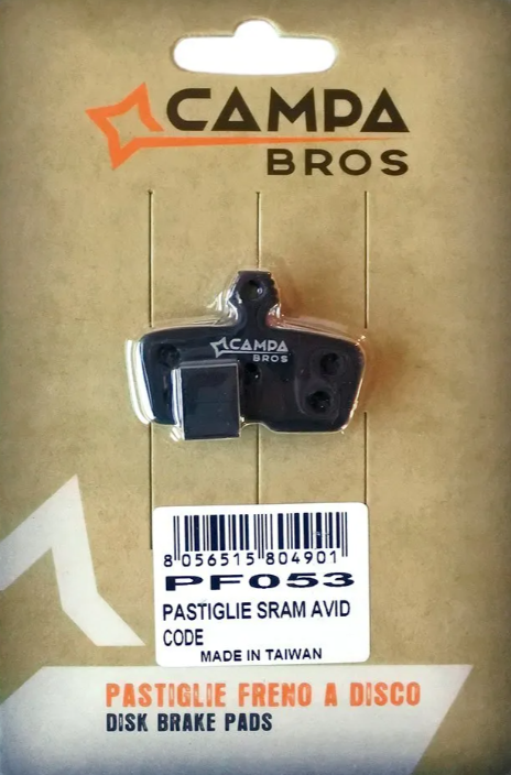 Campa Bros PF053 Organic Pads For Sram Avid Code