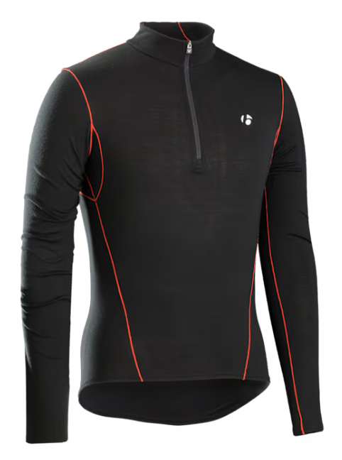 Bontrager B3 Long Sleeve Baselayer with 1/4 Zipper