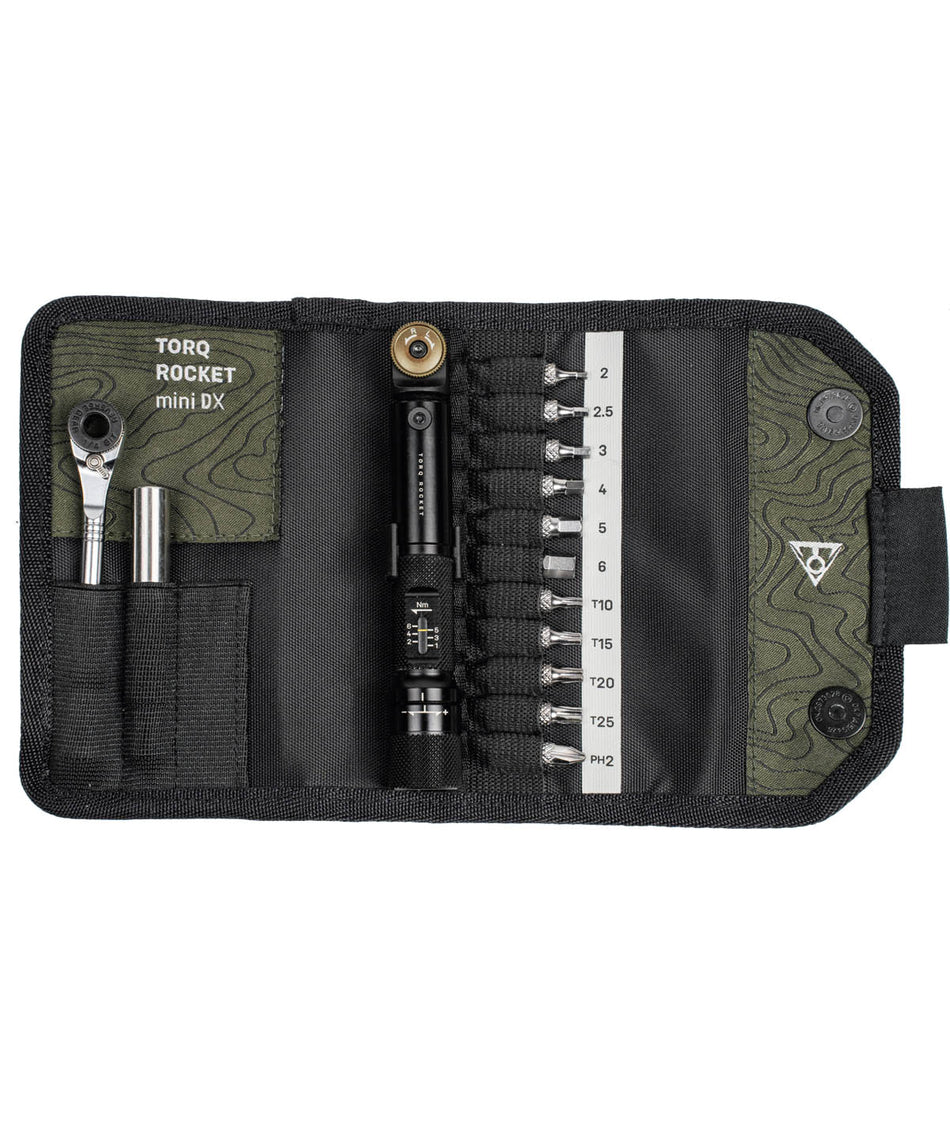 Topeak Torq Rocket Mini DX Torque Wrench with Case