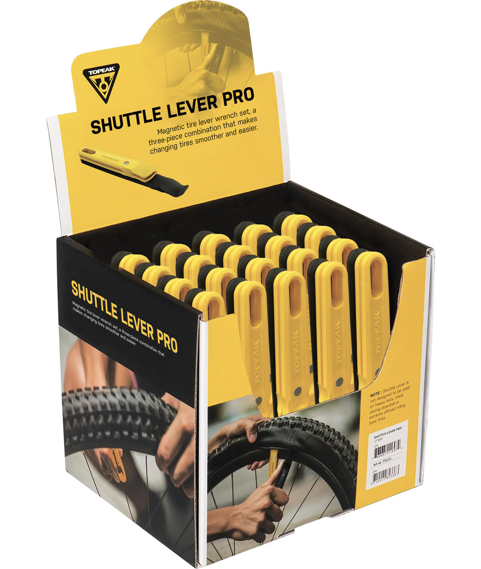 Topeak Shuttle Lever Pro Tire Lever Counter Display 20 pcs