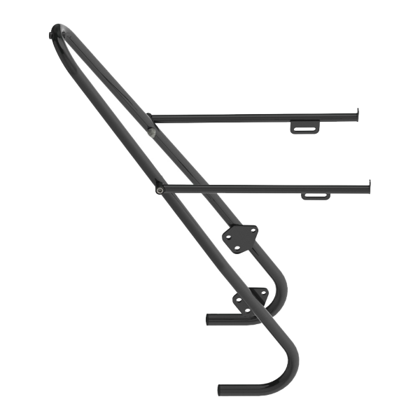 Tubus - Przedni bagażnik stalowy TARA LOWRIDER - 26"-28", czarny