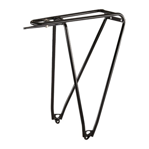 Tubus - Tylny bagażnik stalowy FLY EVO - 26"-28", czarny