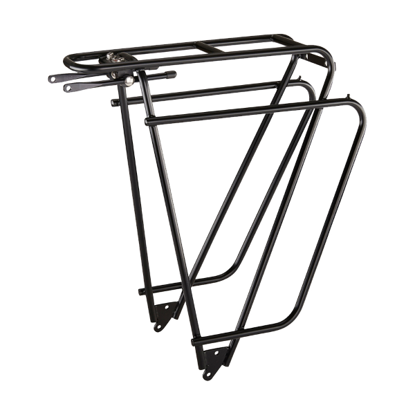 Tubus - tylny bagażnik stalowy LOGO CLASSIC - 26"-28", czarny