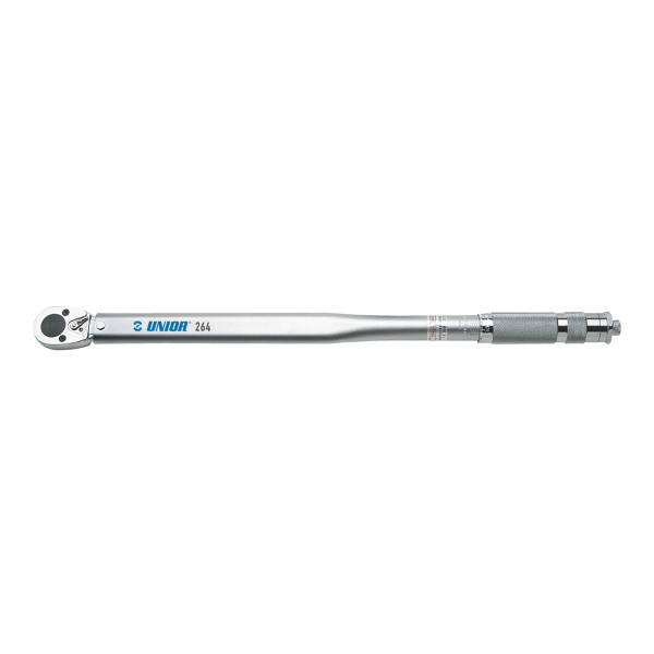 Unior - Click Torque Wrench 264 3/8 - 5-110 Nm, sockets and bit inserts not included