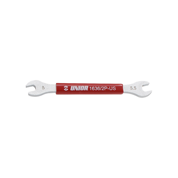 Unior - Double spoke wrench 1636/2P-US - 5.5 x 6 mm