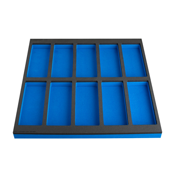 Unior - Empty perforated tray 10 compartments VL990WD3 for wide drawer cabinet
