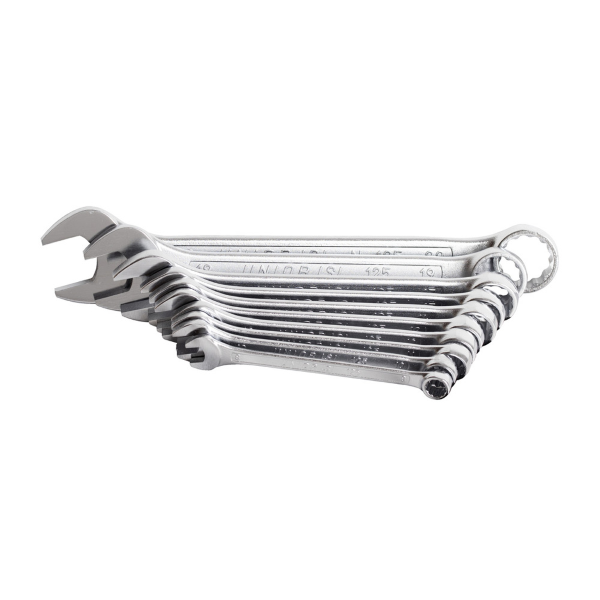 Unior - Short combination wrench set 125/1CB in cardboard box - 8-22 mm