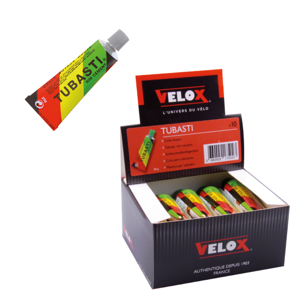 Velox - Ekspozytor na 10 tubek masy uszczelniającej TUBASTI 25g