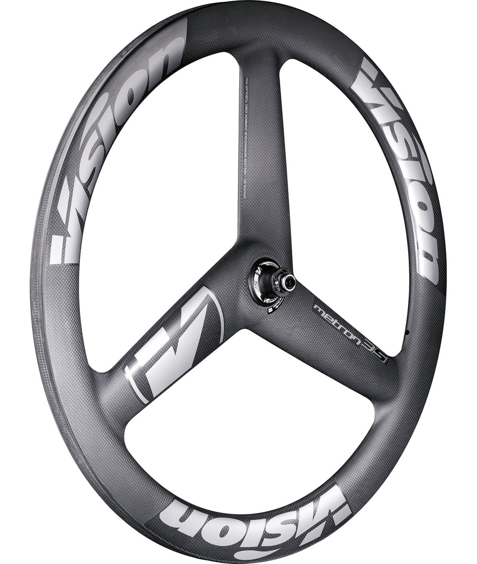 Koło Vision Metron 3-ramienne DB opona centerlock tubeless tylne