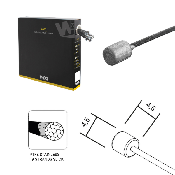Wag - Teflon shift cables Shimano