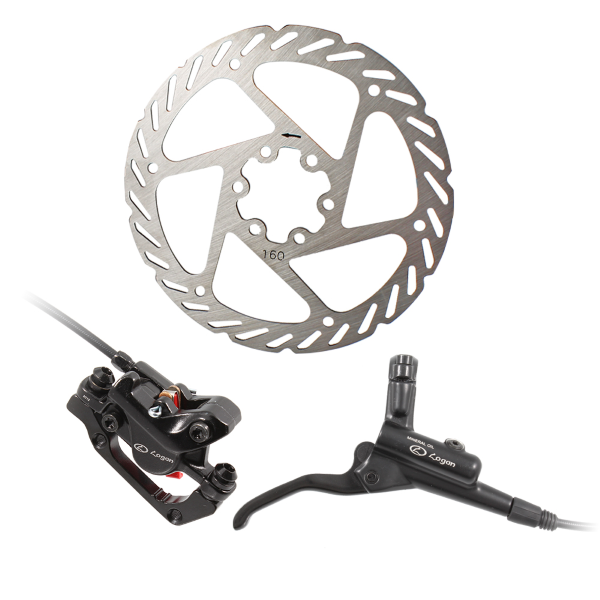 Wag - Pair of HD-M200 hydraulic disc brakes Post Mount