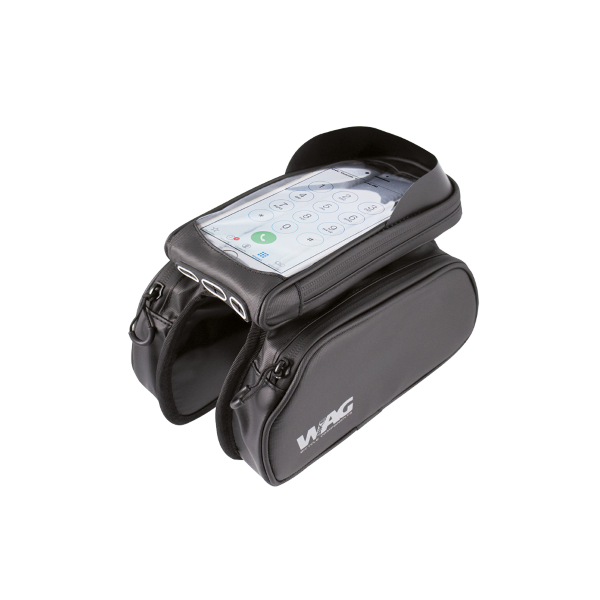 Wag - TOP TUBE DOUBLE horizontal tube smartphone bag