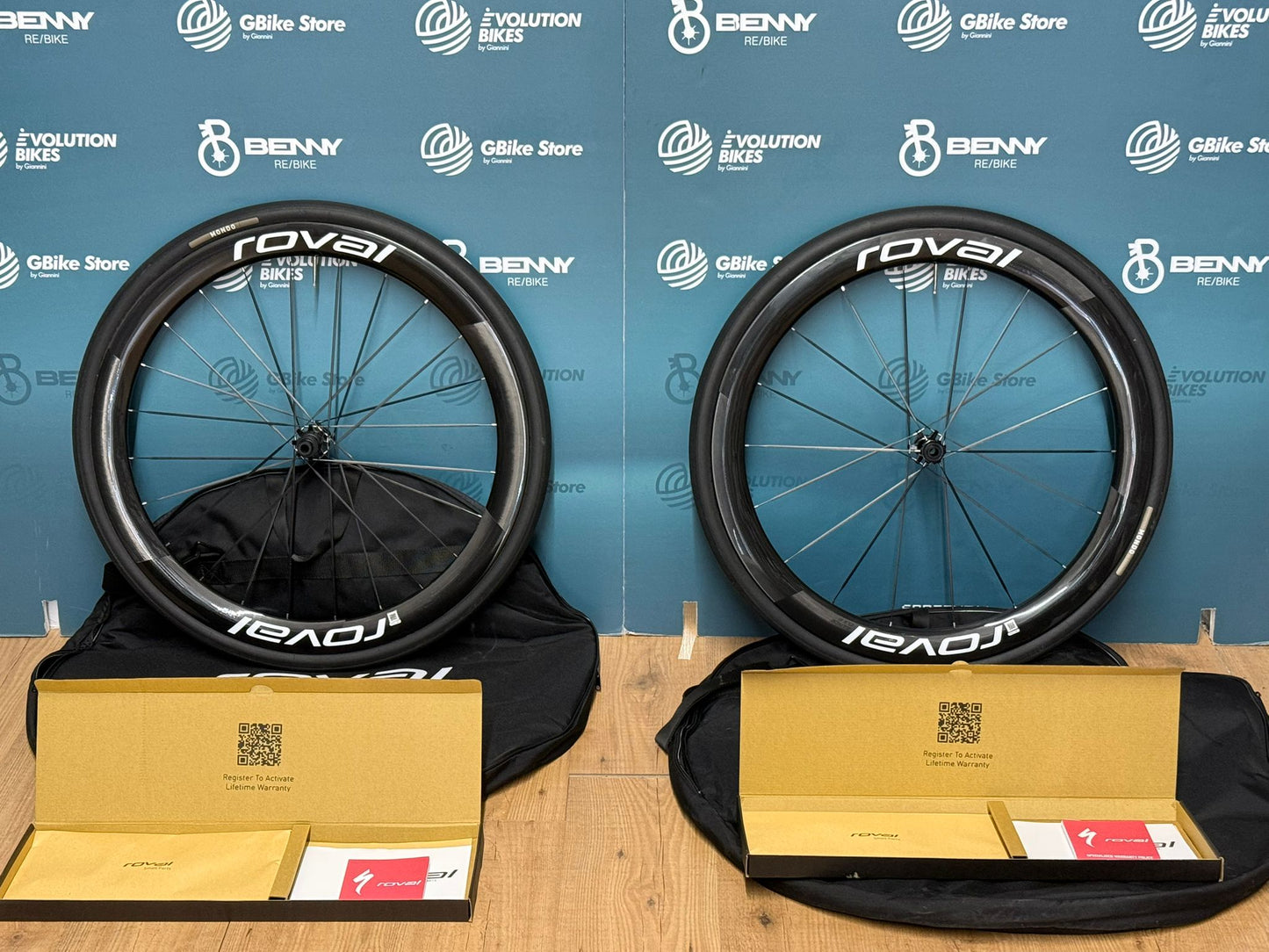 Paire de roues : Roval Rapide CLX 3 - Occasion