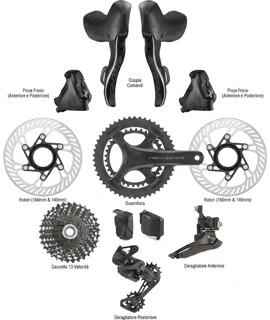 Zestaw Campagnolo Record Wireless 13-biegowy