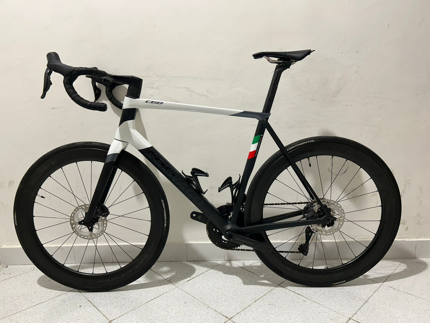 Colnago C68 Disc Ultegra DI2 Størrelse 550 - Brugt