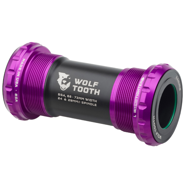 Wolftooth - BSA English-thread bottom bracket for 24mm SHIMANO spindle
