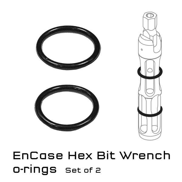 Wolftooth - O-RING KIT FOR MULTITOOL HEX BIT - 2 PCS, BLACK