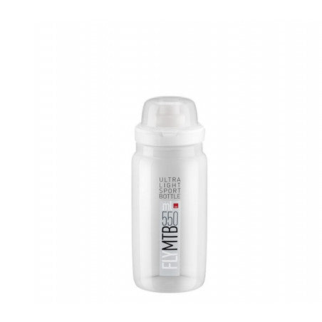 Elite Fly MTB Transparent Water Bottle 550 ml
