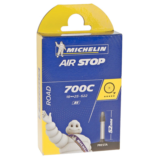 Camera D'Aria Michelin Air Stop A1 700x18/25 Valvola Presta 52mm