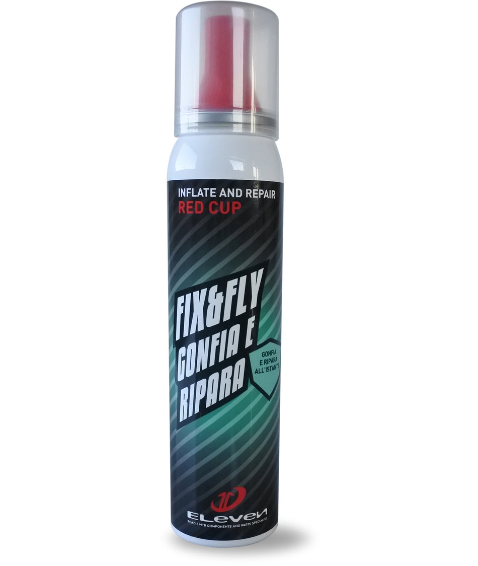 Eleven Fix and Fly Inflate and Repair Red Cap 100ml