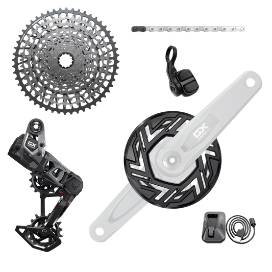 SRAM GX EAGLE AXS TRANSMISIÓN E-MTB 104 BCD GRUPO TYPE SIN PEDAGLE