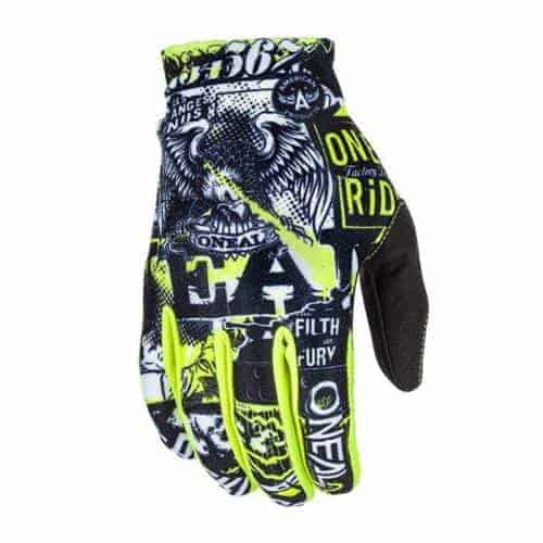 Glove Oneal Matrix Tineret Atac Glove Baby Black-Gallo-Fluo-Bianco