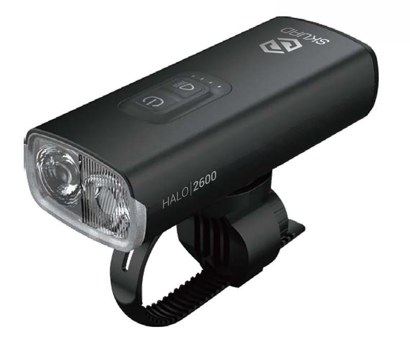 Przednia lampa Skuad Halo 2600 lumenów