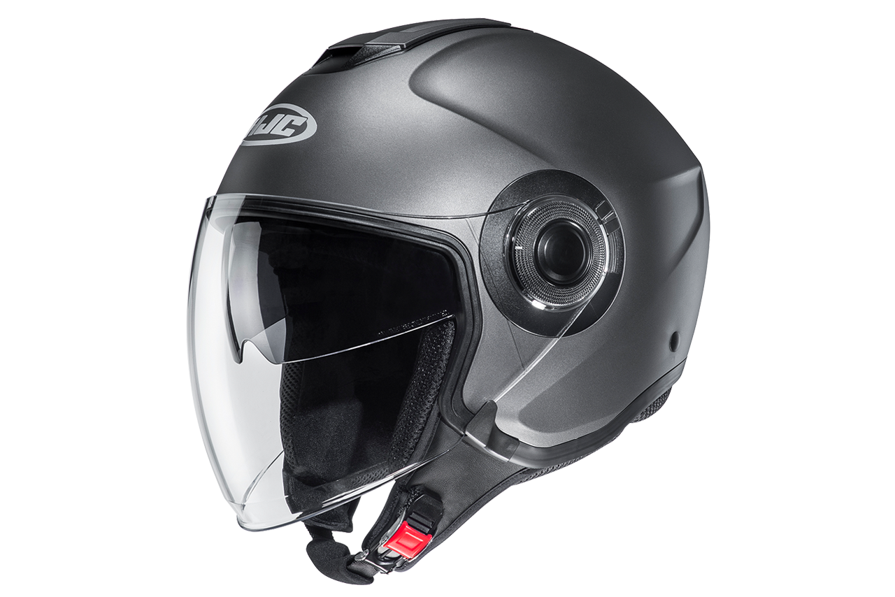 Hjc i40 semi flat Titanium helmet