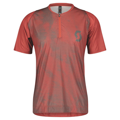 Maglia Da Uomo Scott Trail Vertic Zip Maniche Corte