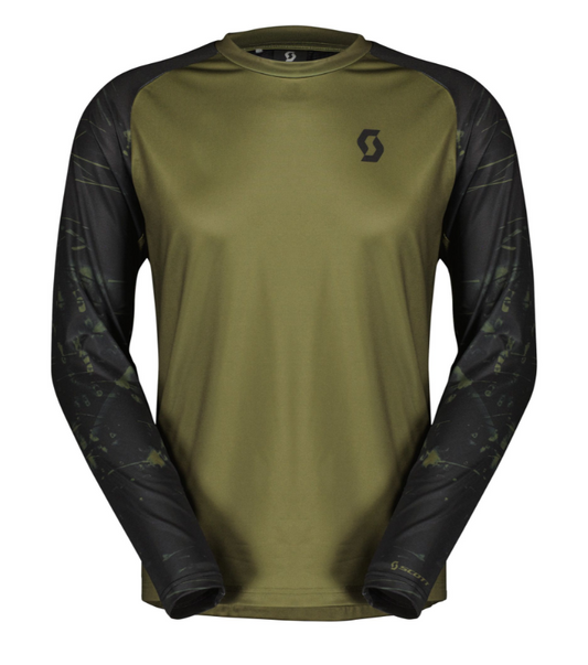 Chemise pour hommes longs Scott Tempête de piste