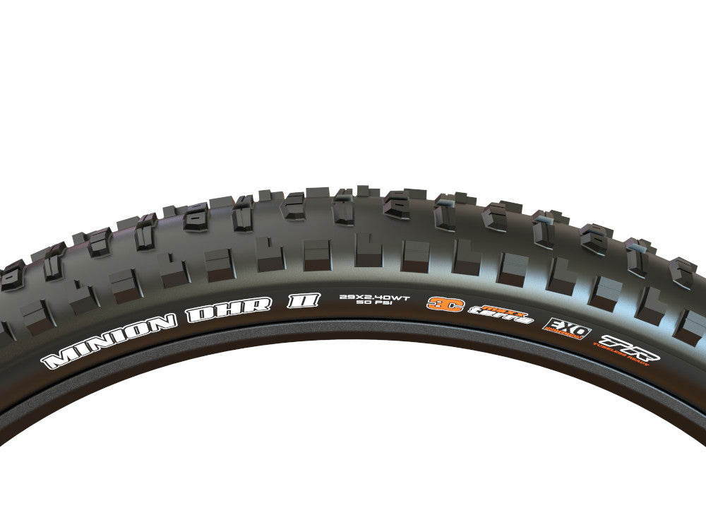 Maxxis minion dhr II 27.5x2.40 wt exo+ tri 3c maxx land