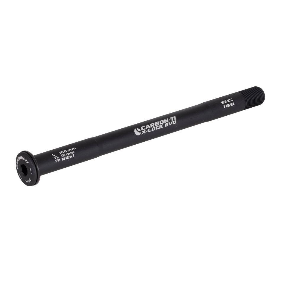 Oś przechodnia koła X-Lock EVO 12x1.0 (168 mm) Czarna