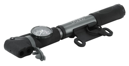 Mini pump with barbieri pressure gauge