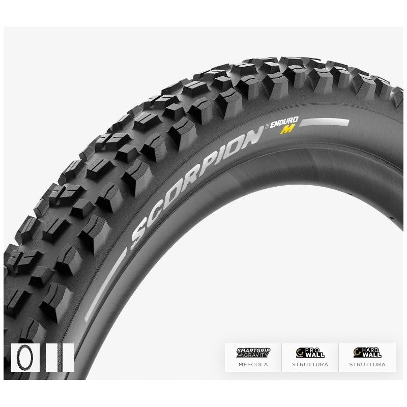 Pirelli Scorpion Enduro M Black Hard Wall Tire