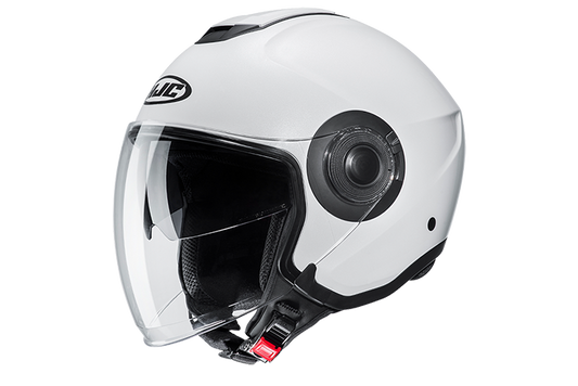 HJC i40 Capacete branco semi -plano