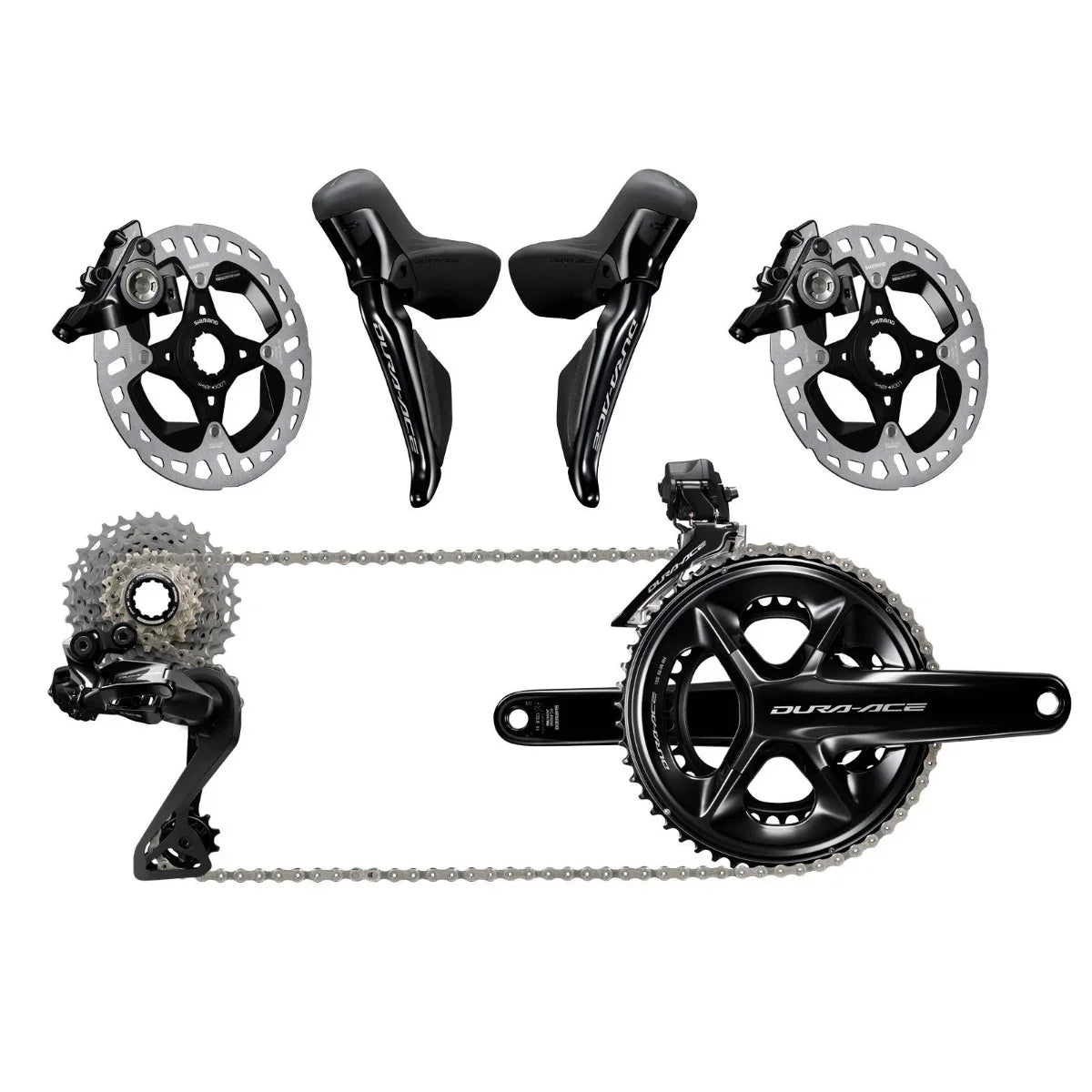 Grupo Shimano Dura Ace Di2 9270 Disc Powermeter 12v