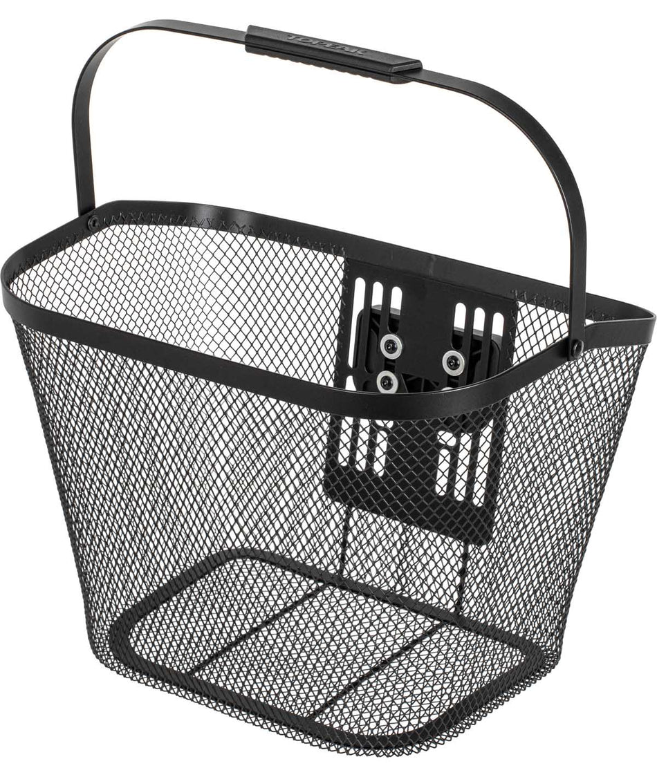 Topeak Urban Basket Front (15 l) with Fixer 9 QuickClick Mount