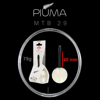 Barbieri NXT Piuma MTB-Schlauch 29 x 2,0/2,6 – 45 mm Presta-Ventil