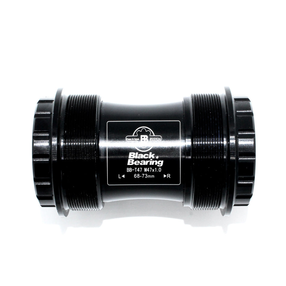 Black Bearing T47 - 68/73 Dub B5 Bottom Bracket