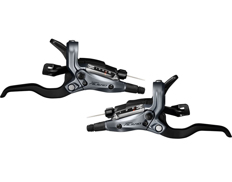 Dźwignie hamulca i manetki Shimano Alivio ST-M4050 3x9 prawe i lewe