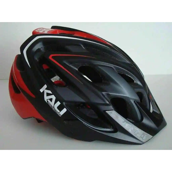 KALI CHAKRA PLUS CYCLING HELMET Color MATT BLACK-RED