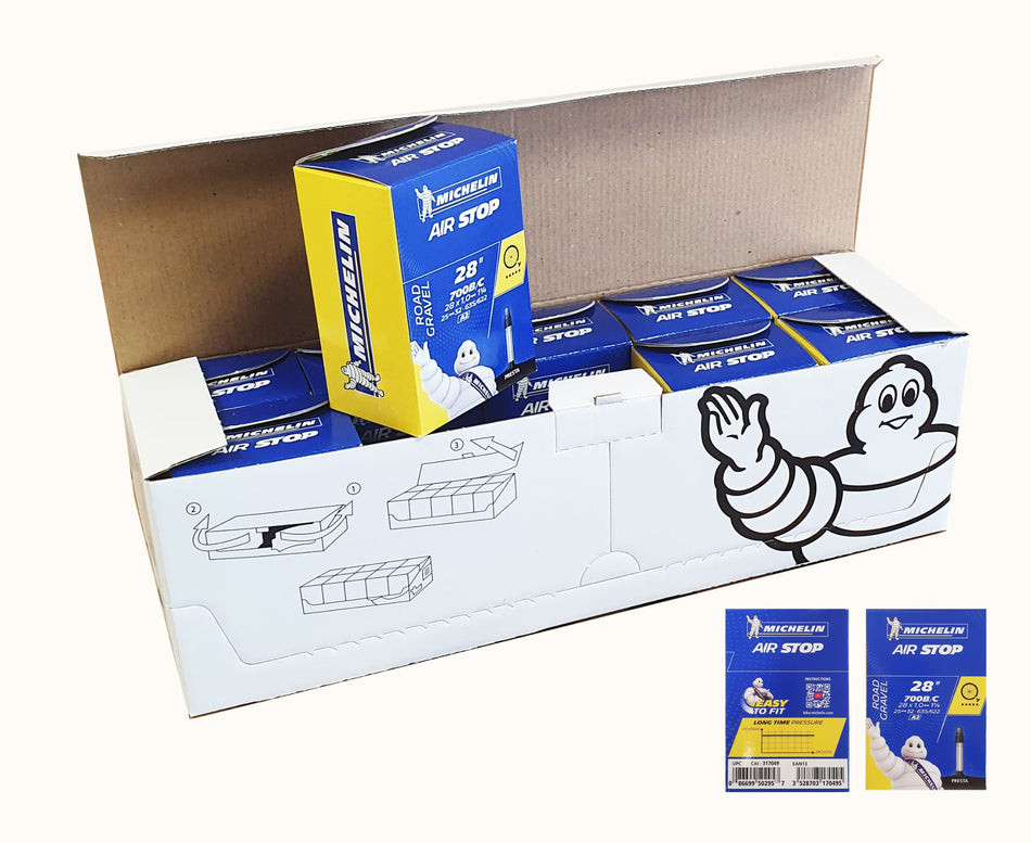 Pudełko dętka Michelin Air Stop A2 700×25/32c Road Gravel